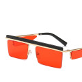 Square Rimless Flat Top Oversized  Superhot Eyewear 2020 new arrivals sun glasses shades custom designer sunglasses women 1523